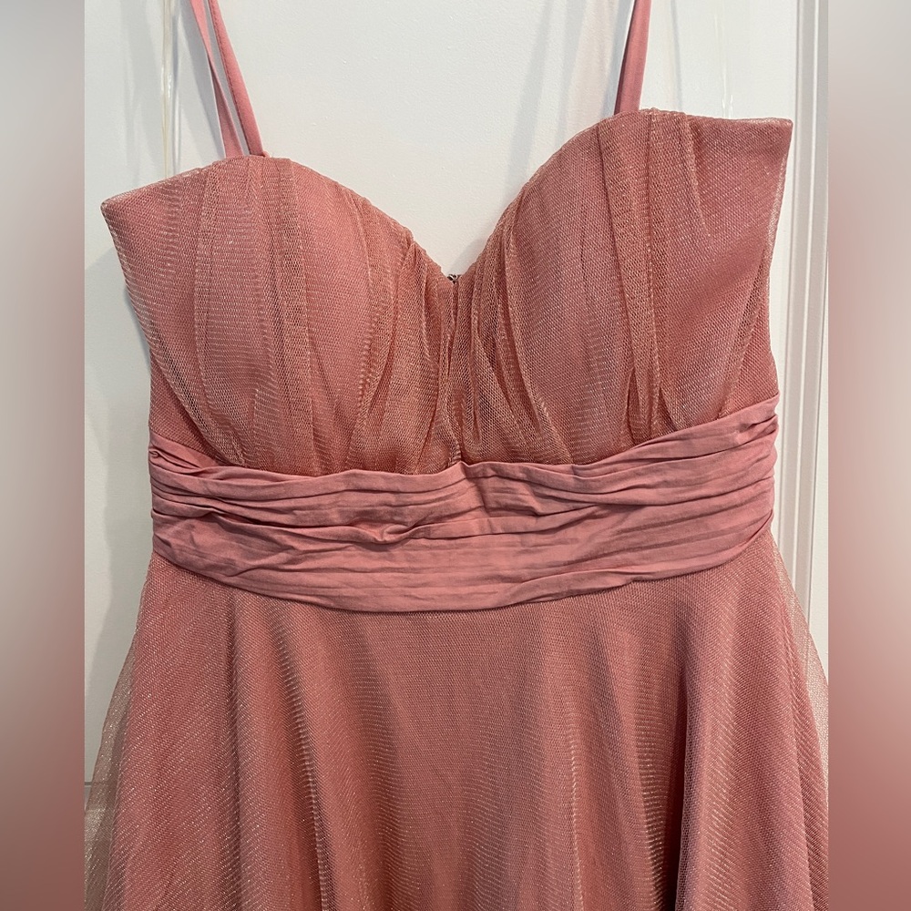 Sparkly pink dress